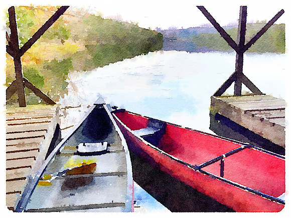 Painted in Waterlogue