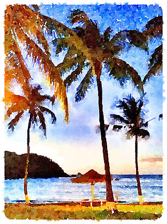 Painted in Waterlogue