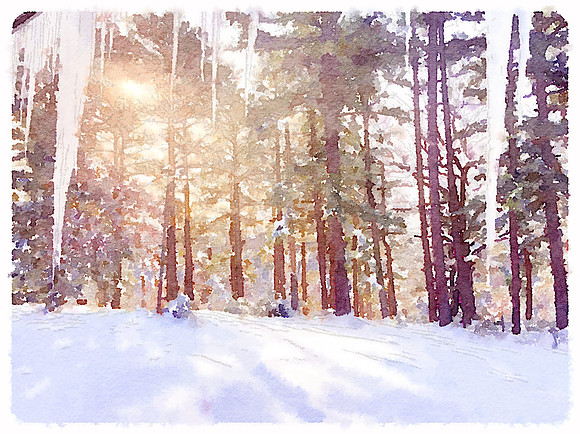 Painted in Waterlogue